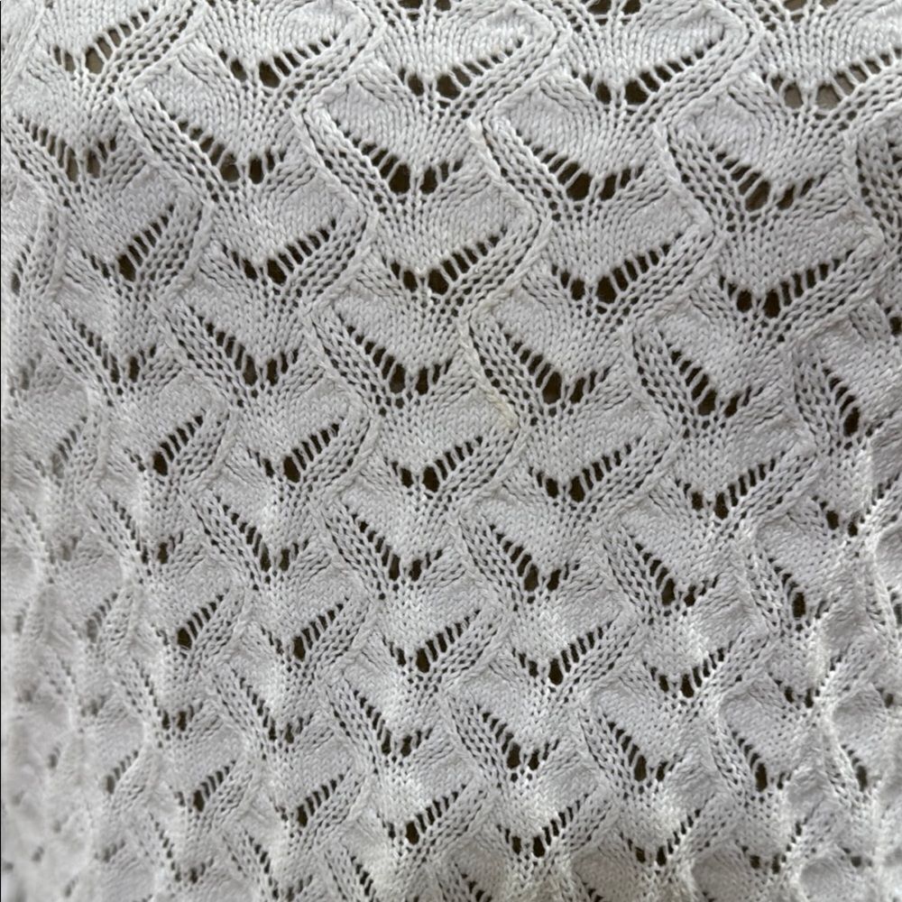 TALBOTS BASKETWEAVE SWEATER - Picture 3 of 5